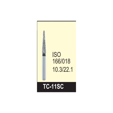 Freza diamantata TC-11SC negru ISO166/018 Mani