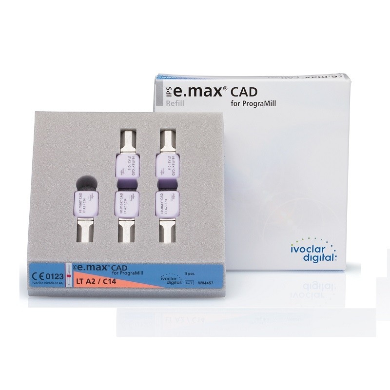 IPS e.max CAD PrograMill LT C14 5 blocuri Ivoclar Digital