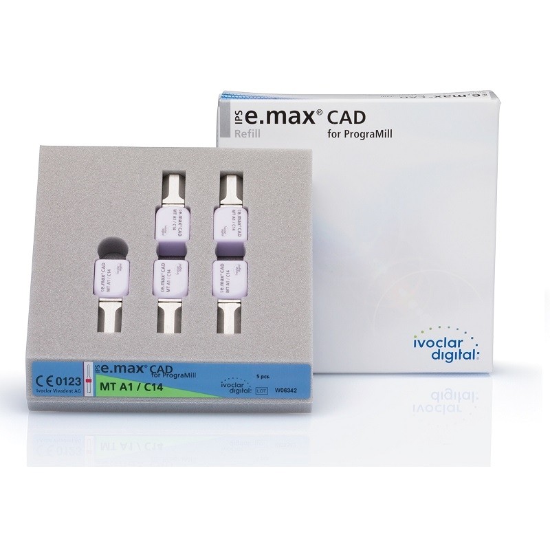 IPS e.max CAD PrograMill MT C14 5 blocuri Ivoclar Digital