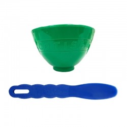 Pachet promo bol mixare verde 500ml + spatula amestec alginat Dr.Mayer
