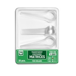 Matrici celuloid pentru molari central 30 bucati TorVM
