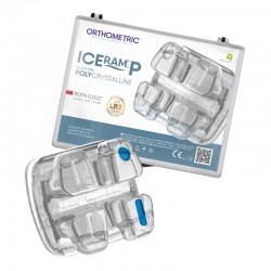 Bracketi safir policristalin Iceram-P Roth22 kit 20 bracketi Orthometric