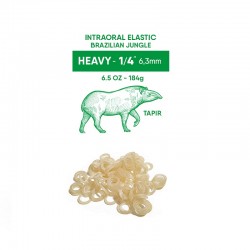 Elastice intraorale Brazilian Jungle Heavy 1/4" (6.3mm) 6.5oz (184g) Orthometric