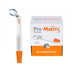 Matrice lata curbata portocalie molar 6mm Pro-Matrix