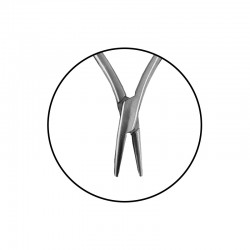 Cleste pentru format bucle cu varful concav heavy Optical Style Leone 