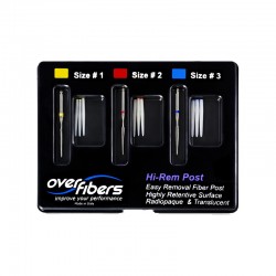 Starter Kit pivoti fibra sticla Hi-Rem Endodontics Overfibers
