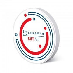 Disc zirconiu alb SHT 98 x 22mm Ceraman