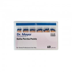 Conuri de gutaperca F3 60 bucati Dr.Mayer