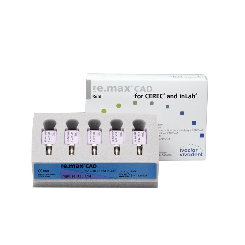 IPS e.max CAD CEREC/InLab Impulse C14 5 bucati Ivoclar