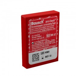 Hartie articulatie rosie 40 microni 200 bucati Bausch