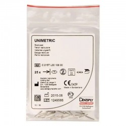 Pivoti endodontici Unimetric Titan 1.0mm 310L Dentsply