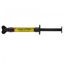 Material obturatii provizorii Temp.ro Flow galben 4 seringi x 1.2g Spident