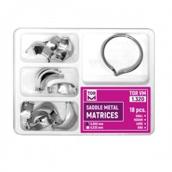 Matrici metalice 0.035mm set 18 bucati + inel TOR VM