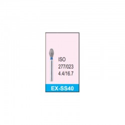 Freza diamantata super-scurta standard EX-SS40 diam ISO 277/023 Mani