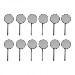 Set 12 oglinzi Nr.4 Rodium 22mm Dr.Mayer Precision