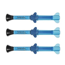 Material obturatii provizorii Temp.ro albastru 3 seringi x 3g Spident
