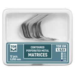 Matrici conturate perforate extra-large cu aripioara 12 bucati 0.050mm TorVM