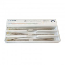 Benzi metalice diamantate DiaStrips PDL-10/4 9 bucati Eve