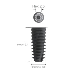 Implant X D4.0 No Mount Inno
