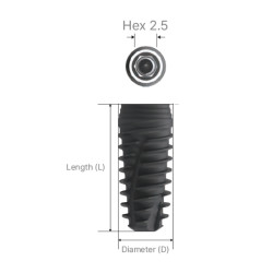 Implant V D4.0 No Mount Inno