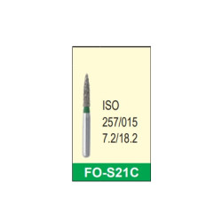 Freza diamantata grosiera scurta FO-S21C diam ISO 257/015 Mani