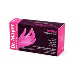 Manusi examinare nitril fuchsia marimea S Dr.Mayer