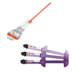 Pachet promo 3M Filtek Easy Match Universal Restorative seringa 4g + Scotchbond Universal Plus L-Pop 1 unidoza Solventum